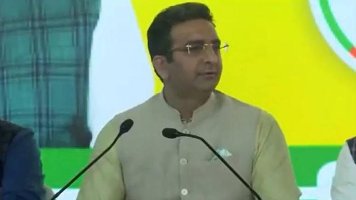 BJP National Spokesperson Gaurav Bhatia addresses a press conference in New Delhi