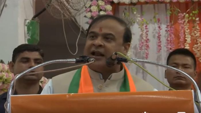 Assam CM Himanta Biswa Sarma in Gujarat