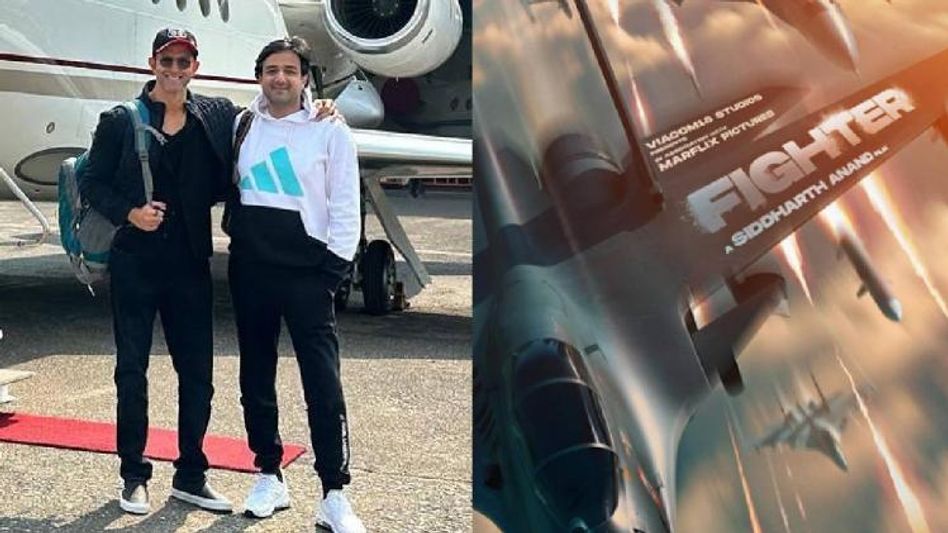Actor Hrithik Roshan reaches Assam’s Salonibari military air base for ‘Fighter’ movie shoot Actor Hrithik Roshan reaches Assam’s Salonibari military air base for ‘Fighter’ movie shoot