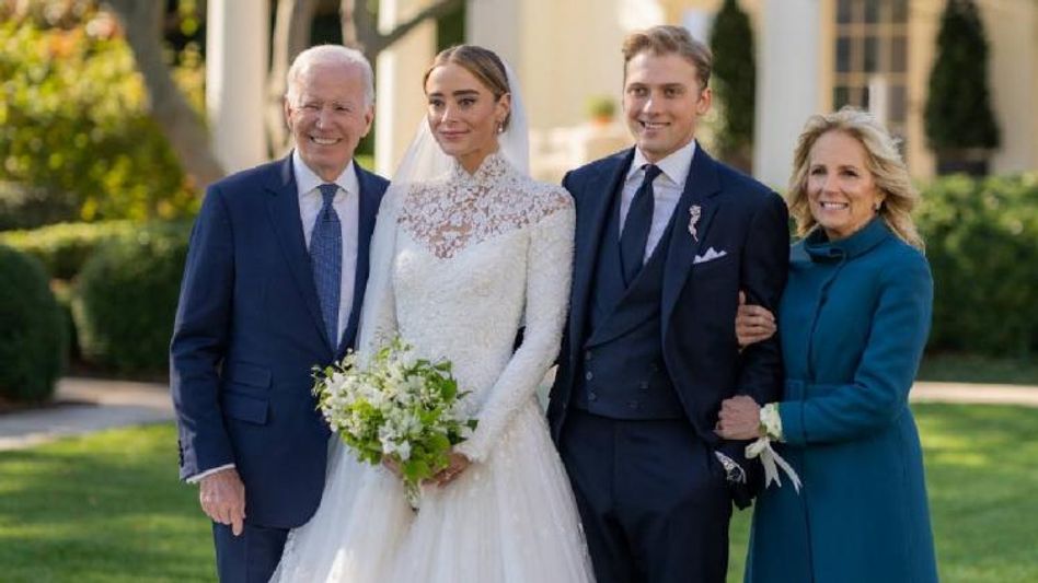 US President Joe Biden’s grandchild gets married at White House US President Joe Biden’s grandchild gets married at White House