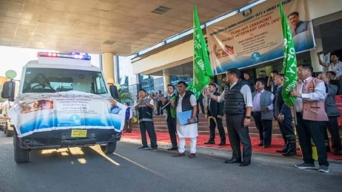 30 mobile veterinary units flagged off in Arunachal