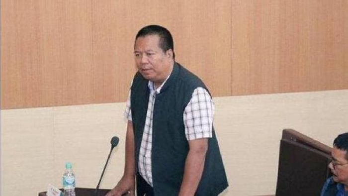 BJP Siaha district president M Laikawa