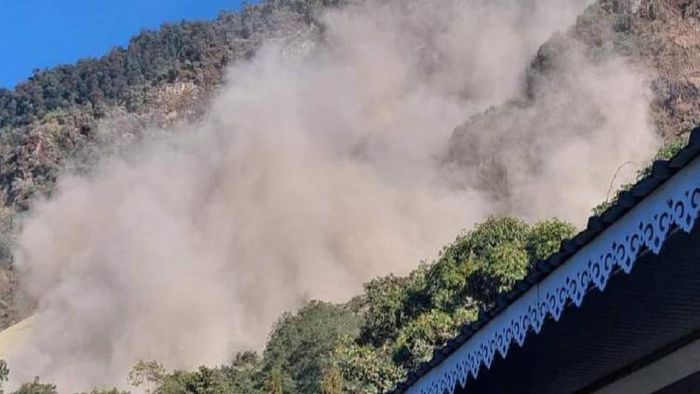 Landslide in Sikkim