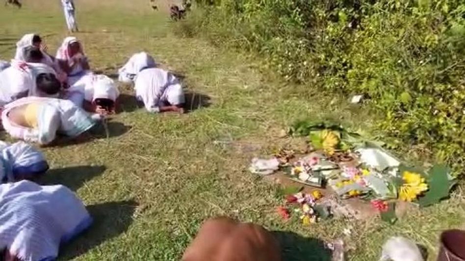 Assam: Elephant menace continues in Goalpara district, villagers pray to lord Ganesha Assam: Elephant menace continues in Goalpara district, villagers pray to lord Ganesha