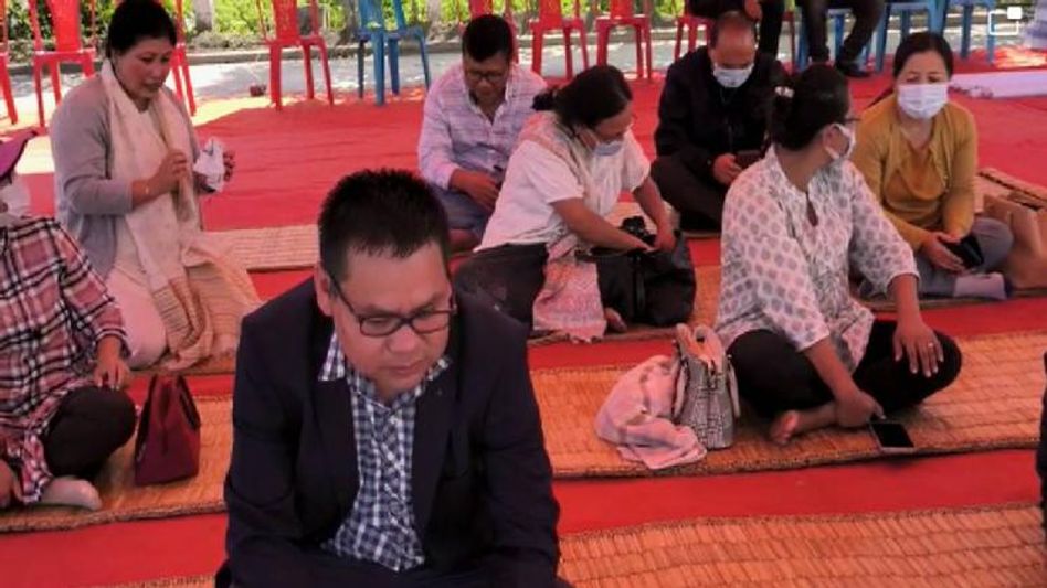 Manipur: Doctors stir enters 26th day over the non-fulfilment of their demands Manipur: Doctors stir enters 26th day over the non-fulfilment of their demands