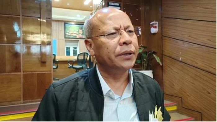 Meghalaya Deputy Chief Minister in-charge PWD (Roads) Prestone Tynsong