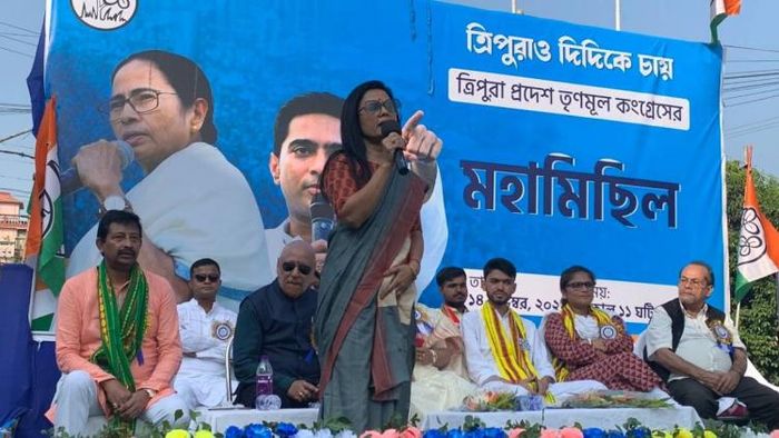 Lok Sabha MP and TMC leader from West Bengal Mahua Moitra