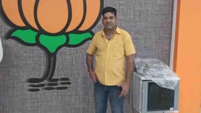 Contractor Sandeep Sharma who is accused of massive irregularities and malpractices in the constructional work under Golaghat district administration