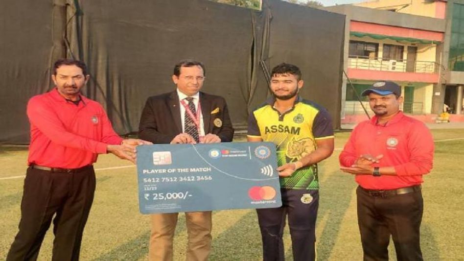 Vijay Hazare Trophy 2022: Riyan Parag's ton helps Assam to reach the semifinal Vijay Hazare Trophy 2022: Riyan Parag's ton helps Assam to reach the semifinal