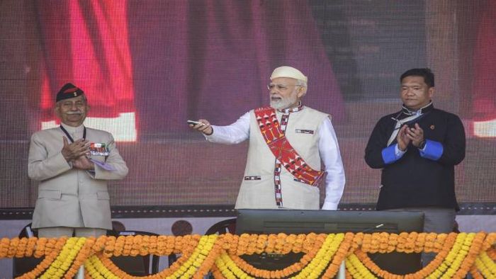 Arunachal CM with PM Modi