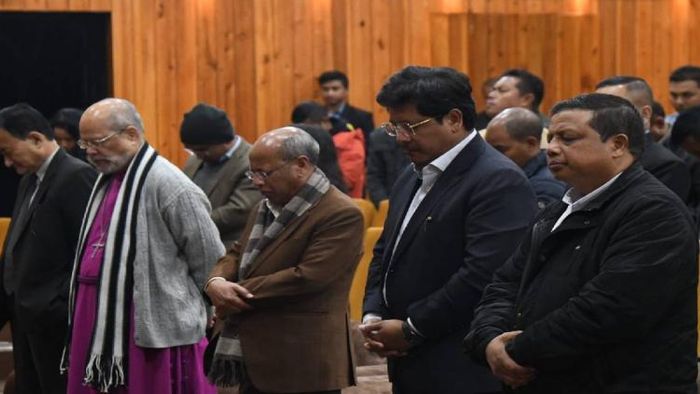 Condolence & prayer meeting was organized on November 23 at U Soso Tham Auditorium