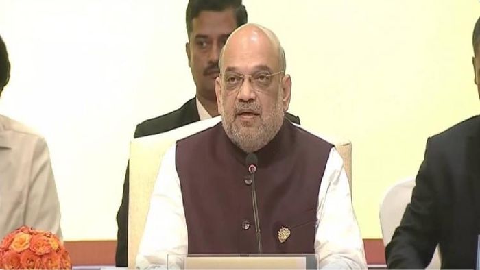 Amit Shah at 'No Money for Terror' meet