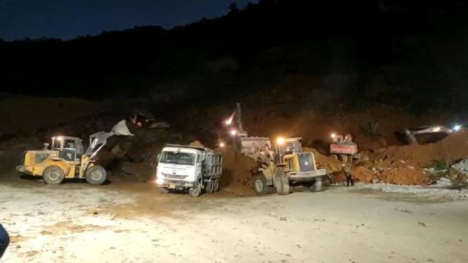 Mizoram: Eight bodies recovered; four still missing as stone quarry collapses in state Mizoram: Eight bodies recovered; four still missing as stone quarry collapses in state
