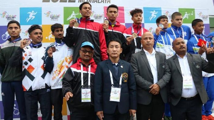 Assam won 6 gold medals in swimming events in North East Olympic Games 2022 held in Meghalaya