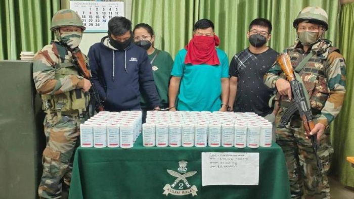 Mizoram Police seized 1 lakh of Pseudoephedrine Tablets