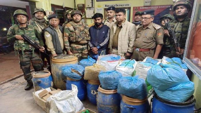 Ganja worth Rs 9 lakh seized in Tripura
