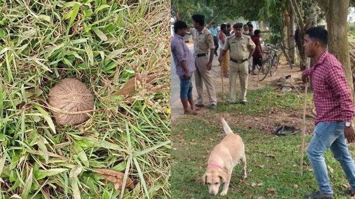 Tripura police recovers suspected handmade bombs