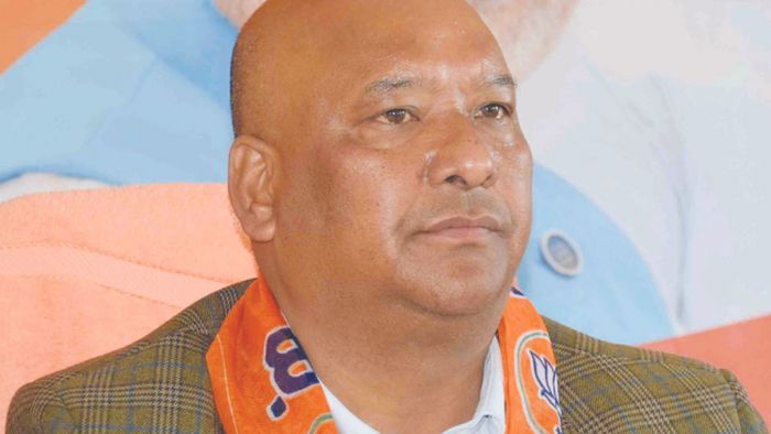 BJP state president Ernest Mawrie