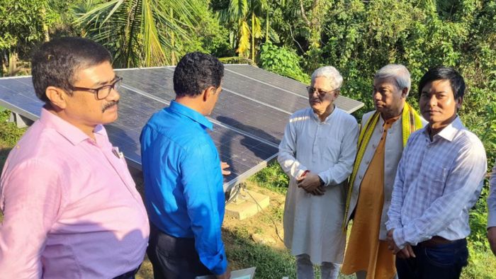 Tripura's deputy CM inaugurates 'Bio Village Solar Hamlet'