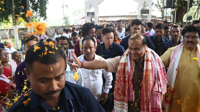 Assam chief minister Himanta Biswa