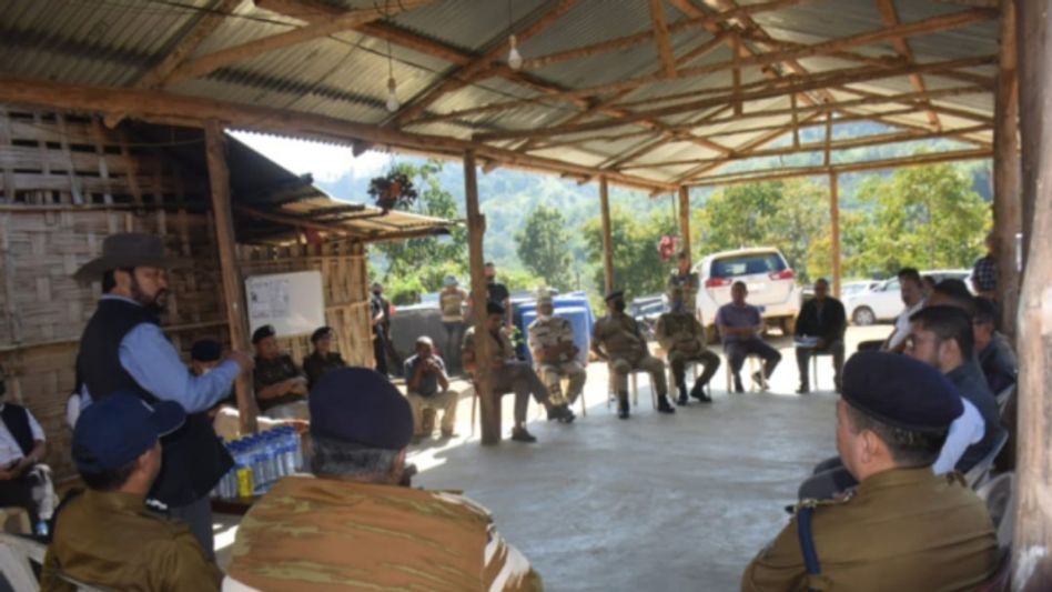 Nagaland: Deputy CM visits violence affected Lamhainamdi, takes stock of law and order situation Nagaland: Deputy CM visits violence affected Lamhainamdi, takes stock of law and order situation