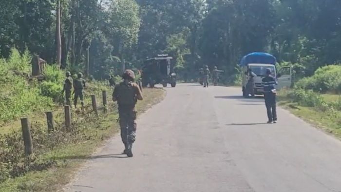 Digboi-Pengeri road cordoned off