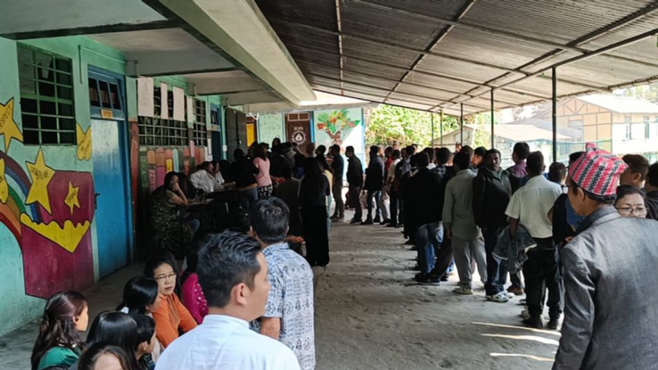Sikkim Panchayat Election: Polling underway in over 1000 polling booths Sikkim Panchayat Election: Polling underway in over 1000 polling booths