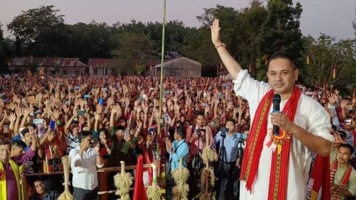 TIPRA Motha chief Pradyot Kishore Manikya Debbarma