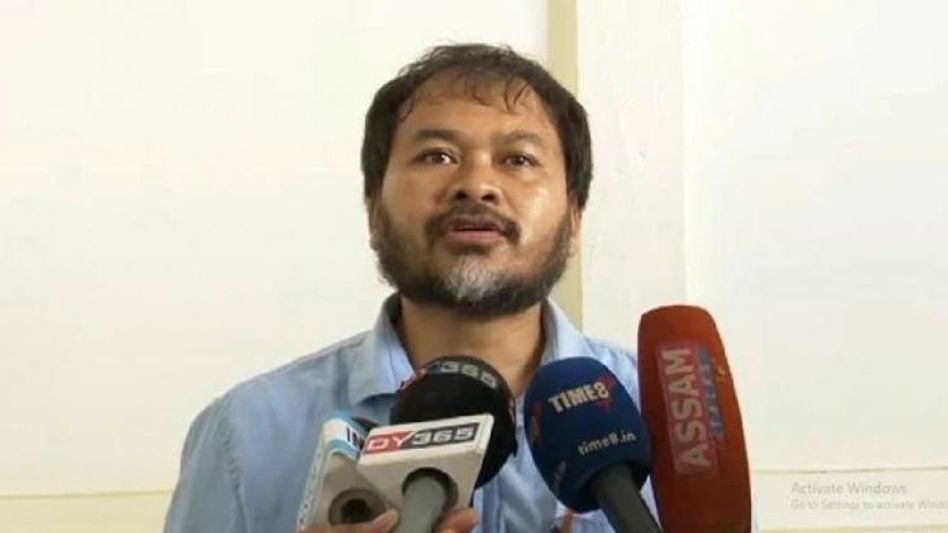 Assam MLA Akhil Gogoi suspended from Assembly for raising issue of crime against women Assam MLA Akhil Gogoi suspended from Assembly for raising issue of crime against women