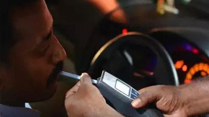 Alcohol check among drivers