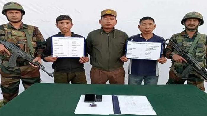 Assam Rifles arrests two NSCN-U cadres in Longding, Arunachal Pradesh