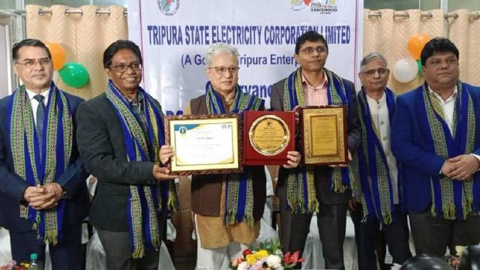 TSECL bags first prize for ‘LDC Excellence in power sector'