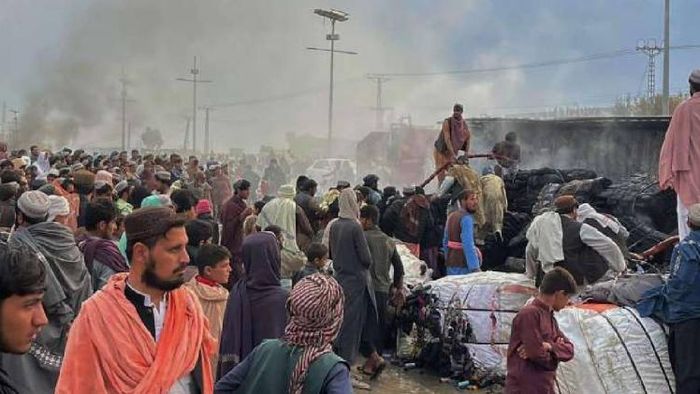Firing along border Afghanistan-Pakistan border