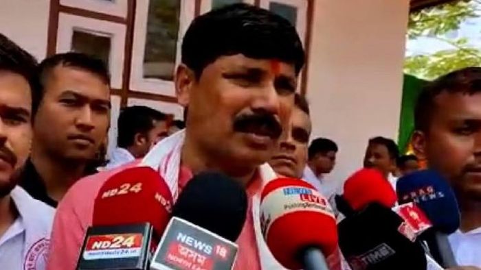 NSUI condemns BJP state president's remarks on congress party