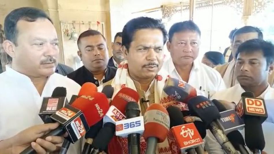 Assam CM Himanta Biswa Sarma protecting Badruddin Ajmal: Congress leader Bhupen Borah Assam CM Himanta Biswa Sarma protecting Badruddin Ajmal: Congress leader Bhupen Borah