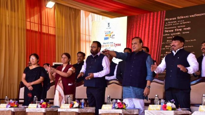 Assam CM Himanta Biswa Sarma inaugurates 14 projects worth Rs 1500 crore in Golaghat
