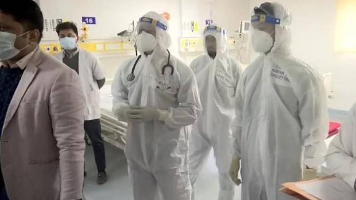 Mock drill in hospitals to check Covid preparedness