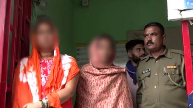 Two women drug peddlers held during an operation by Nagaon police