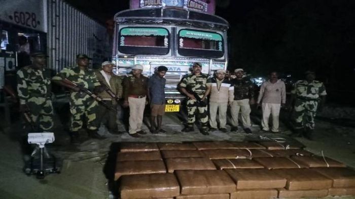 Drugs seized in Tripura