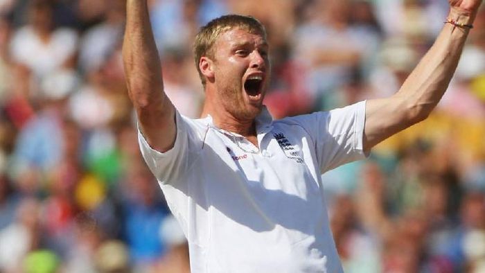 Andrew Flintoff injured