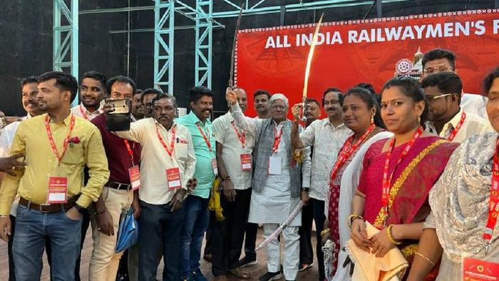 All India Railwaymen's Federation held in Puri, Odisha on November 30