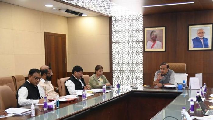 Chief Minister Dr. Himanta Biswa Sarma chairs meeting on Assam Agitation Welfare Trust