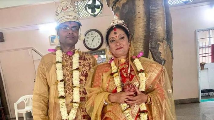 Swapan with Moushumi Chakraborty