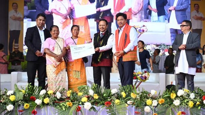 Meghalaya CM distributes Rs 5,000 to more than 53,000 farmers in state