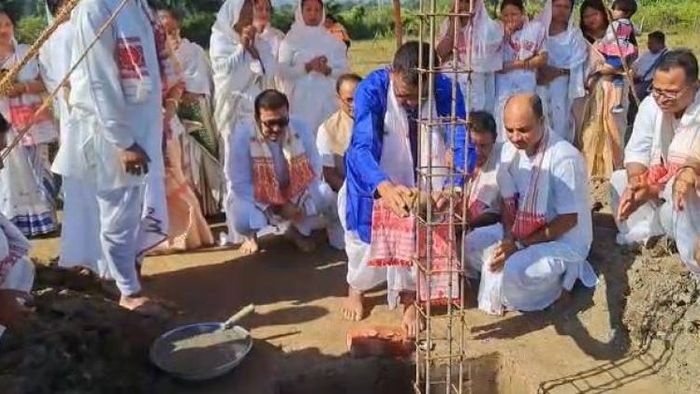 Islamic journalist donates land to build Namghar