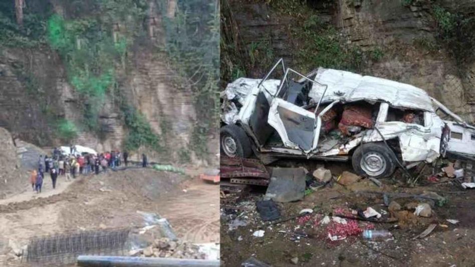 Mizoram: 5 killed after a cab fell from a cliff in Champhai District Mizoram: 5 killed after a cab fell from a cliff in Champhai District