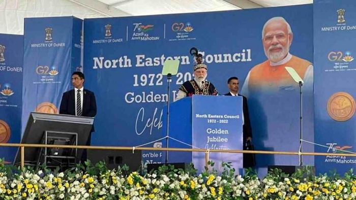 Prime Minister Narendra Modi in Shillong
