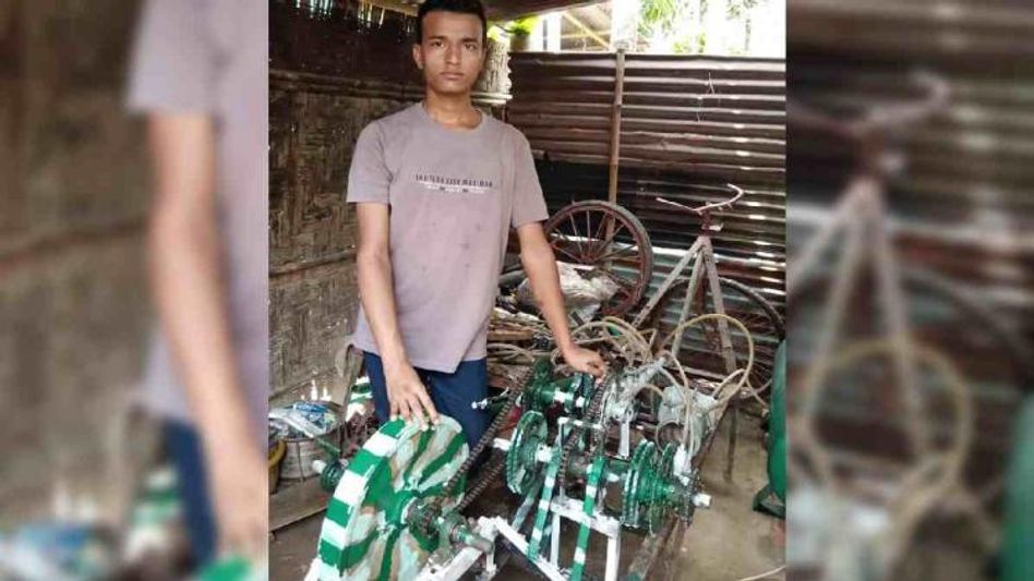 Tripura youth invents wind energy engine, seeks financial support for international patent Tripura youth invents wind energy engine, seeks financial support for international patent