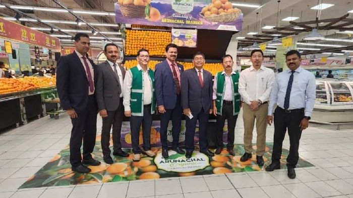 Organic oranges from Arunachal Pradesh launched in Dubai