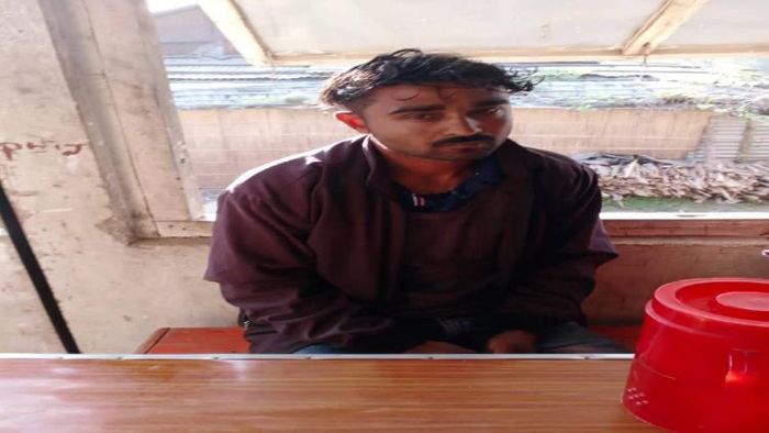 Arrested Rhino poacher